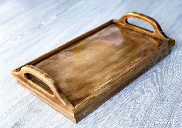 Поднос деревянный