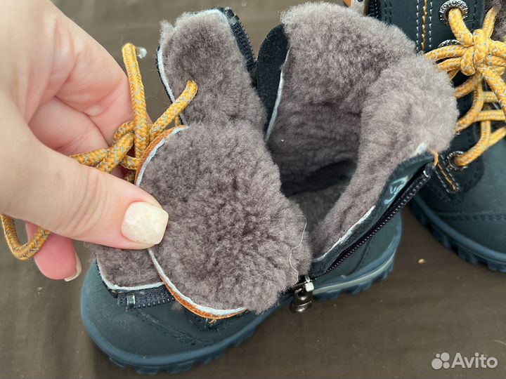 Ботинки детские 22 размер зима