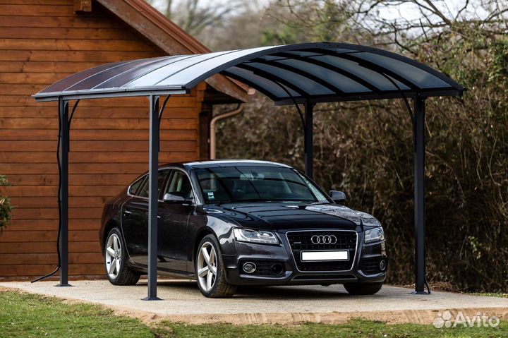 Навес из поликарбоната