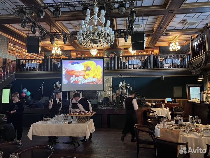 Аренда проектора и экрана