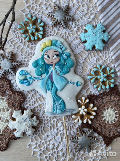 Пряники топеры на торт