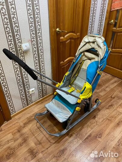 Санки коляска ника 7