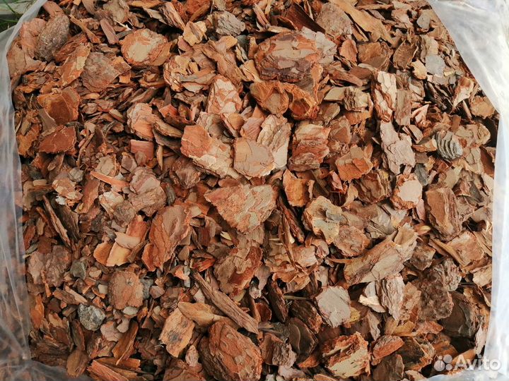 Кора сосны мульча