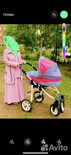 Коляска люлька