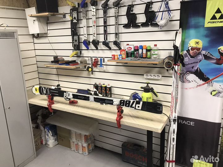 Сервис лыж и сноубордов