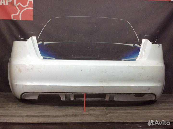 Бампер задний Ауди Audi A3 8P rest
