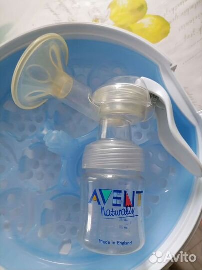 Молокоотсос ручной и стерилизатор