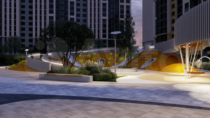 3-к. квартира, 84,6 м², 2/17 эт.