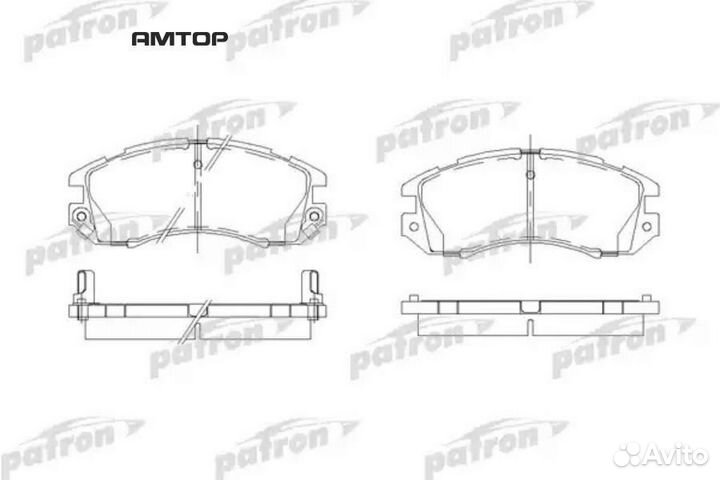 Patron PBP789 PBP789 patron Колодки тормозные диск