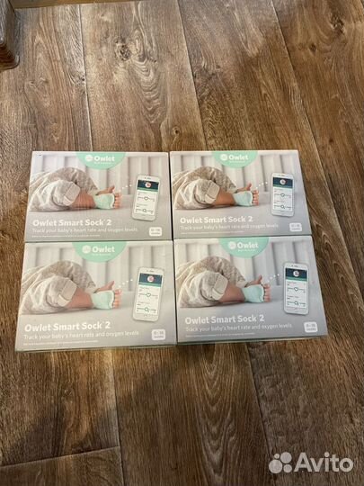 Умный носок для младенцев Owlet smart sock 2