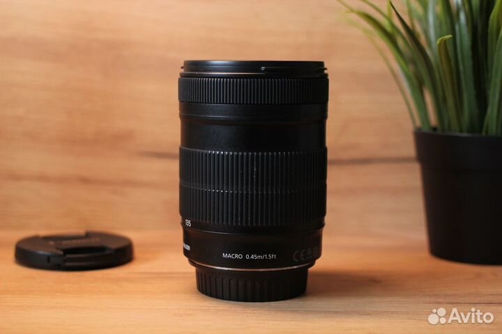 Canon EF-S 18-135mm IS отл. сост