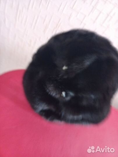 Берет женский норковый