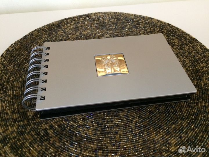 Фотоальбом с чёрными листами люкс