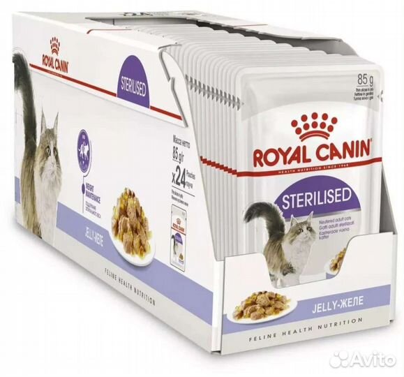 Корм для кошек royal canin sterilised
