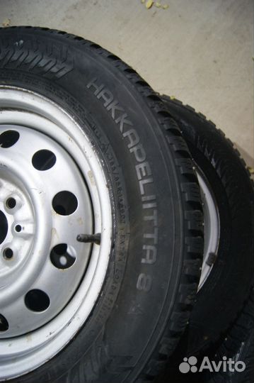 Nokian Hakkapelita 8 185 65 R14 (диски ваз)