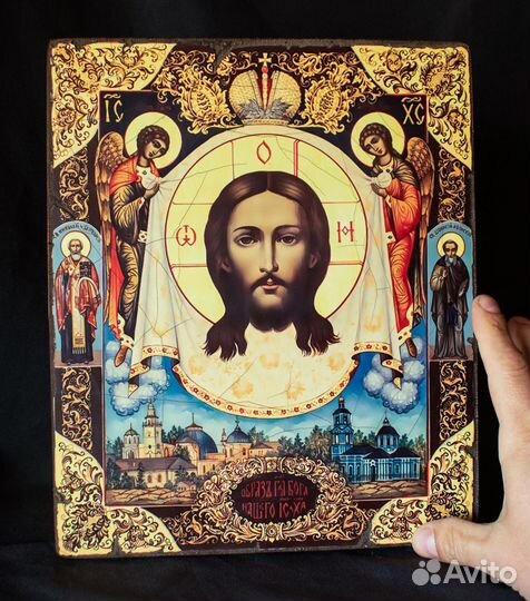 Икона на дереве 