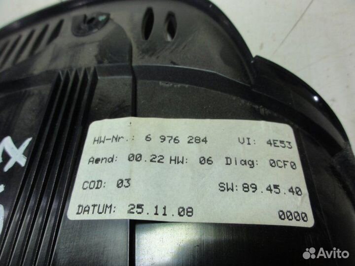 Панель приборов (щиток) Bmw X6 E71 N63B44A 2010