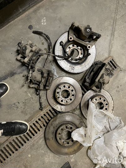 Комплект тормозов перед октавия а7 mqb