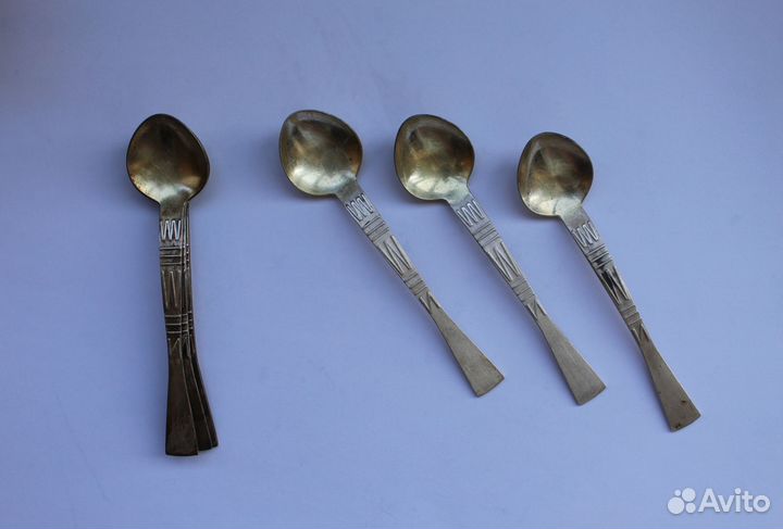 Ложки кофейные мельхиоровые СССР