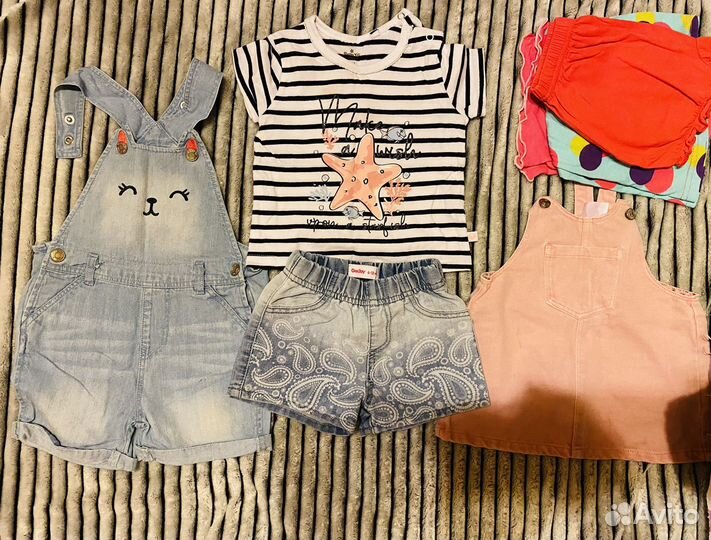 Вещи пакетом на девочку