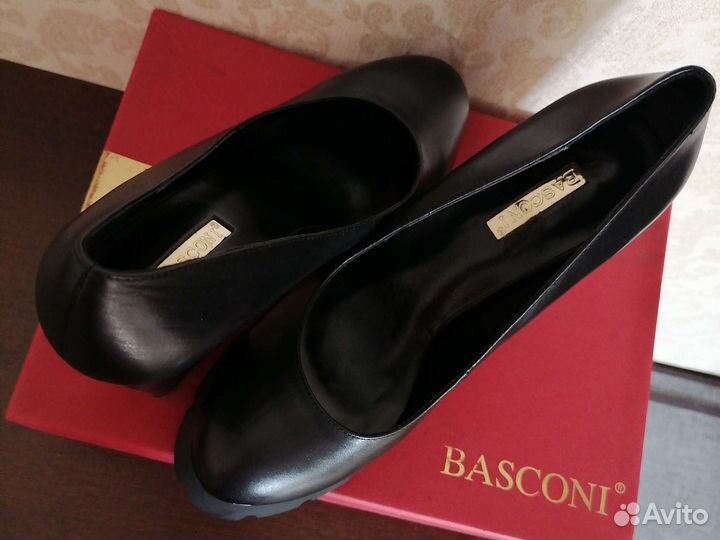 Туфли Италия 35 р. новые, нат. кожа