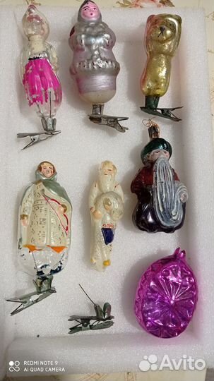 Елочные игрушки СССР в реставрацию