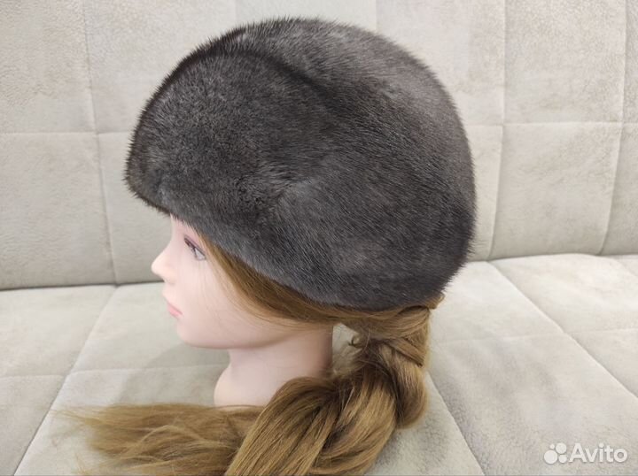Шапка норковая женская