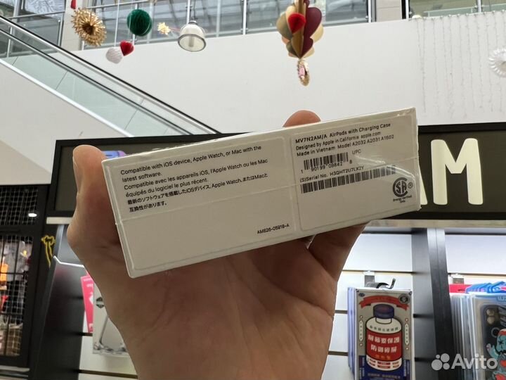 Оригинальные AirPods 2 новые