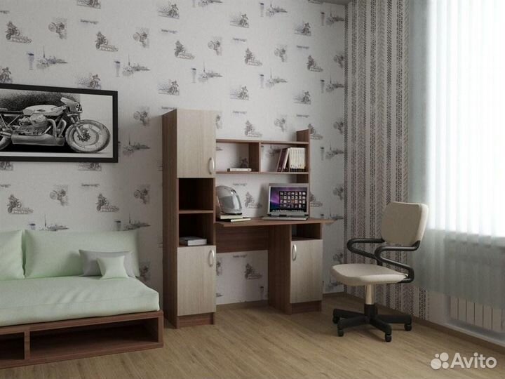 Стол письменно-компьютерный пкс-6