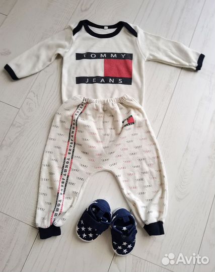 Вещи пакетом для мальчика 74-80