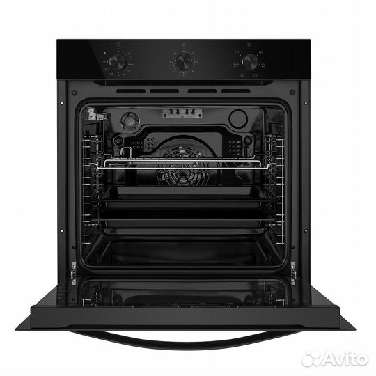 Электрический духовой шкаф maunfeld eoef.766B2 чер