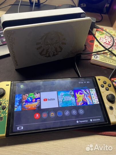 Nintendo switch oled zelda edition