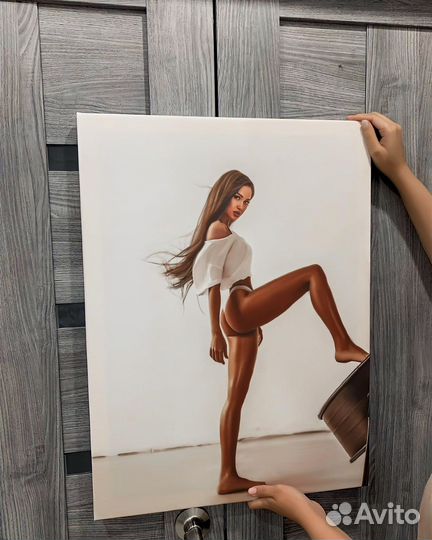 Портрет по фото на холсте, Печать на холсте