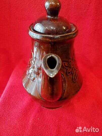 Советскмй заварочный чайник с цветочком