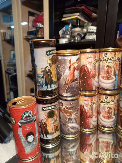 Юбилейные пивные банки жигули
