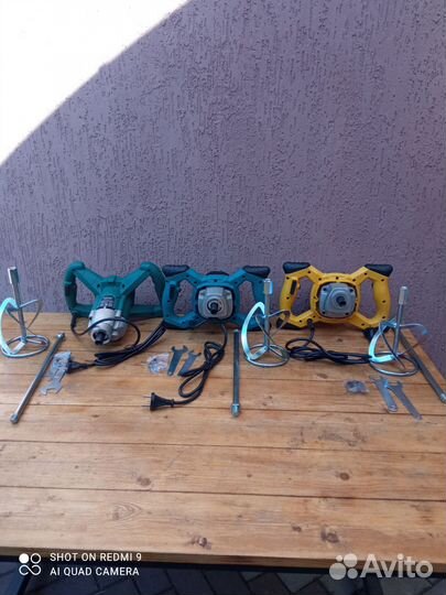 Миксер строительный