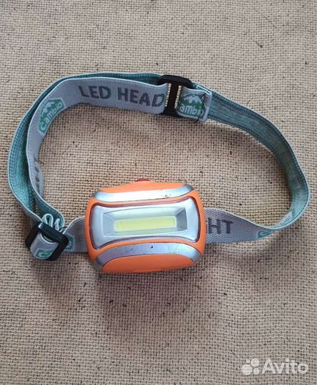 Налобный фонарь светодиодный