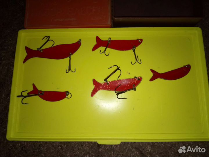 Снасти, блесны, катушки СССР