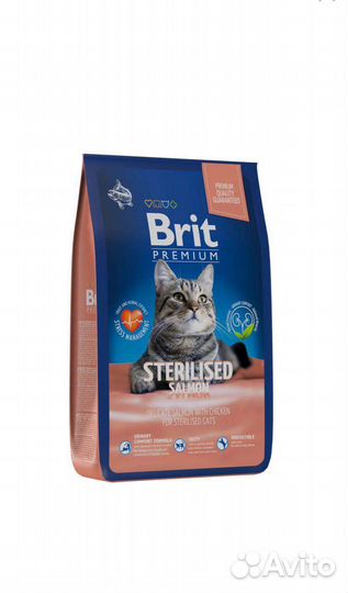 Brit Premium 8кг для кошек (сухой корм)