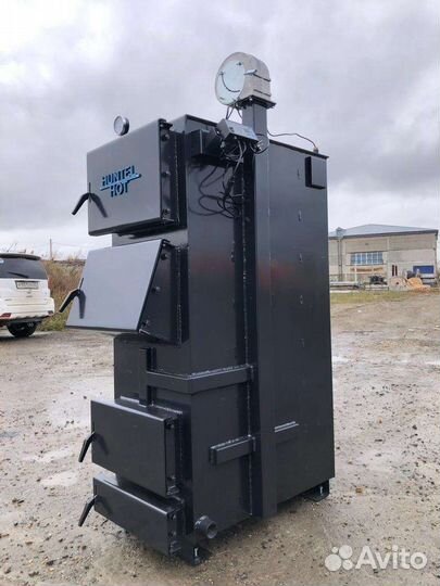 Твердотопливный котел длительного горения