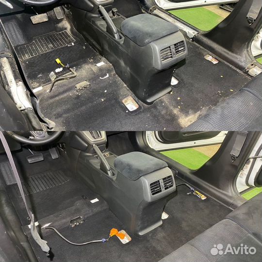 Химчистка салона авто, мягкой мебели