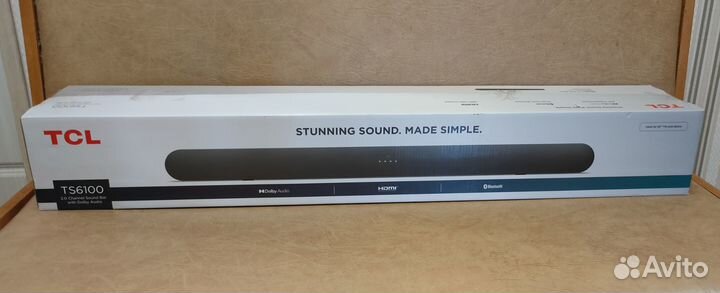 Саундбар TCL TS6100 черный