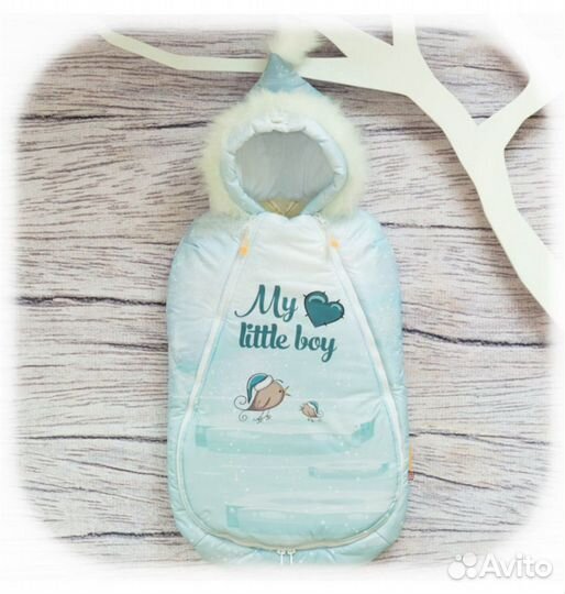 Конверт кокон Оранжевое небо размер 62