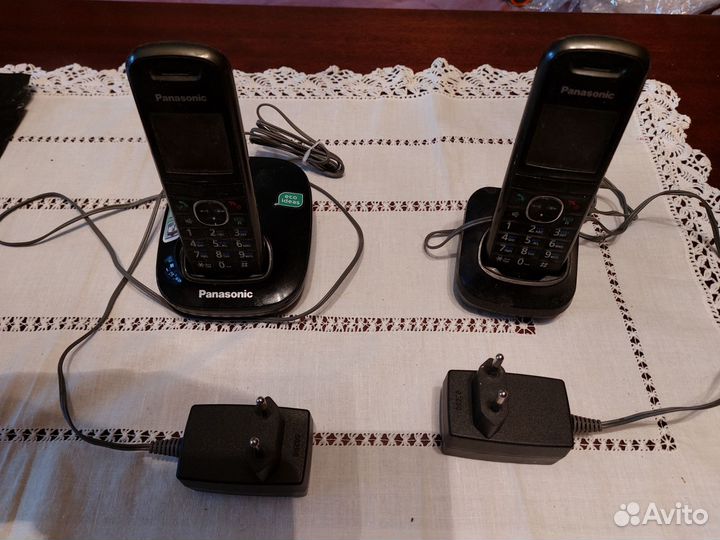 Стационарный телефон panasonic,рабочий