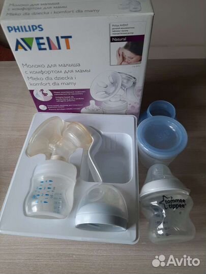 Молокоотсос avent ручной