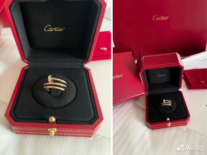 Кольцо Cartier гвоздь с бриллиантами. В наличии