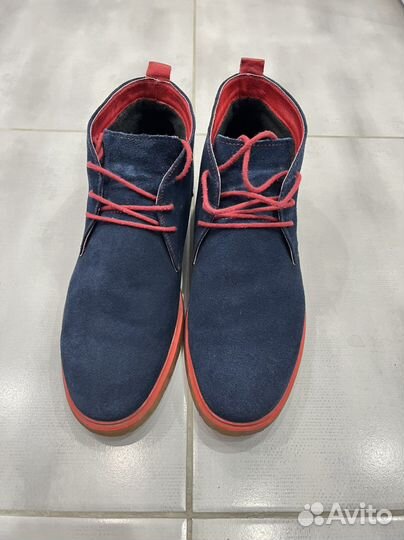 Ботинки демисезонные натуральная замша