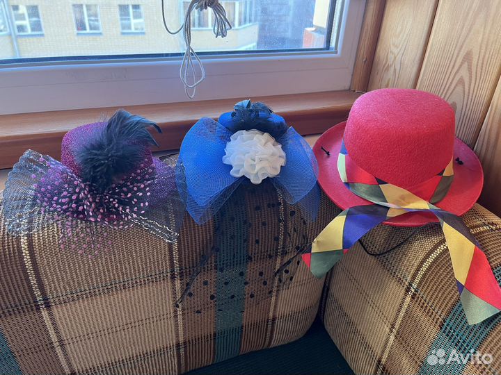 Шляпка женская декоративная