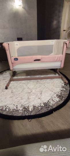 Детская кроватка приставная chicco