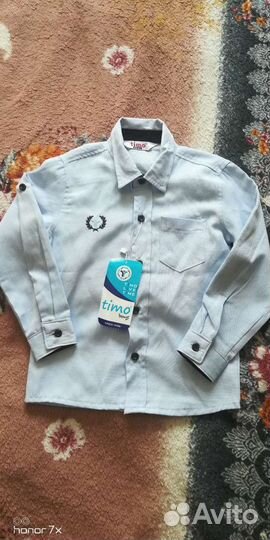 Рубашка новая на мальчика